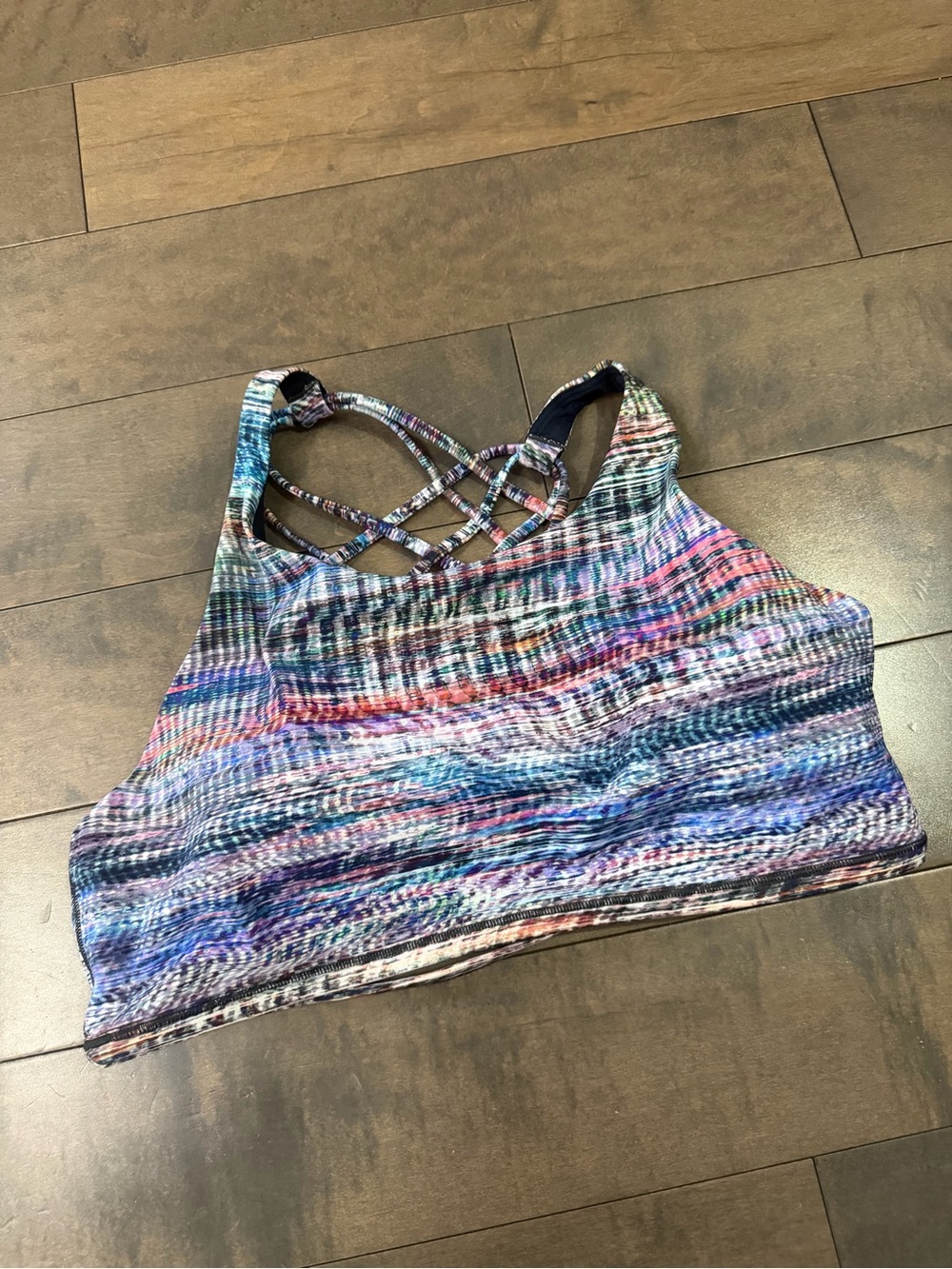 lululemon athletica Multicolor Back Sports Bra